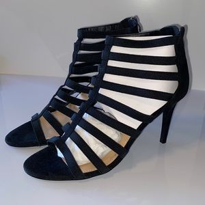 Straps Black Heel Size 11